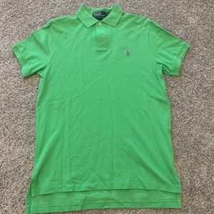 Lime green Ralph Lauren polo